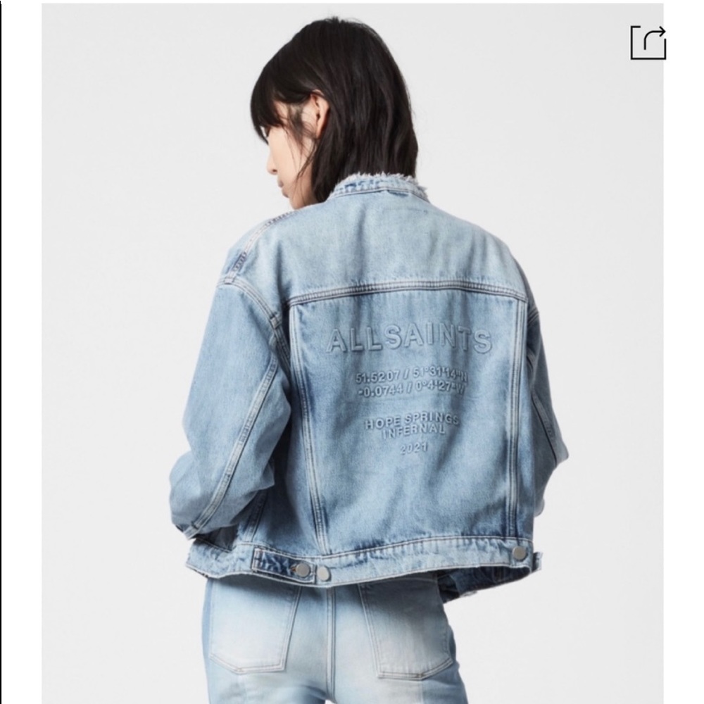 Allsaints denim jacket